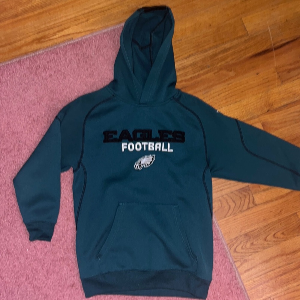 Kids Philadelphia Eagles Hooded Sweatshirl